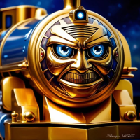 Gold Galaxy Express logo